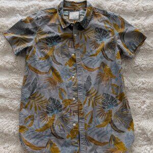 Denim & Flower by Ricky Singh Boys’ Short Sleeve Button-Up Shirt – Size 13/14 (C